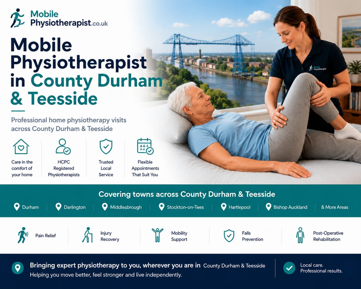 Falls prevention physiotherapy in County Durham